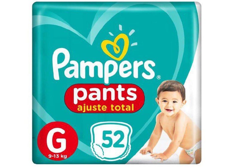 Pampers Fralda Pants Ajuste Total G 52 Unidades