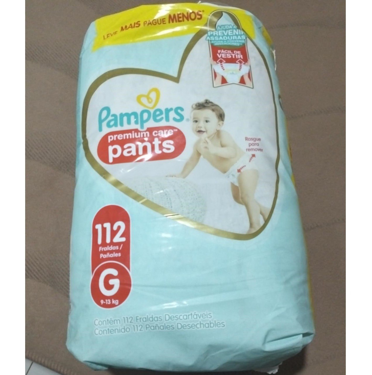 Pampers Fralda Pants Premium Care G 112 Unidades