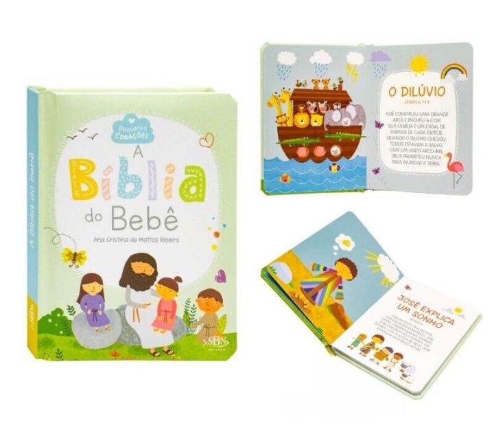Pequenos Corações: Bíblia do Bebê