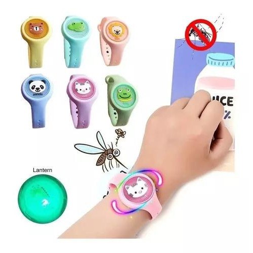 Pulseira Repelente Infantil Anti Mosquitos Dengue Pernilongo