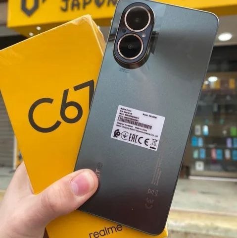 Realme C67 por R$ 983‼️  Lançamento TOP com Camera de 108MP‼️  Estoque no Brasil