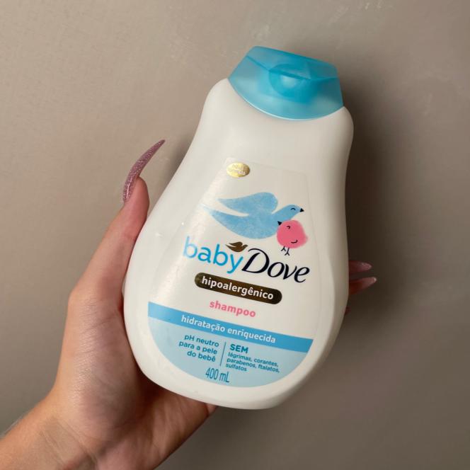 Shampoo Baby Dove Hidratação Enriquecida 400ml