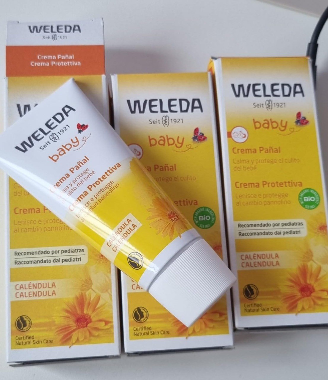 Weleda Baby Calêndula - Cremes para Assaduras 3x75ml