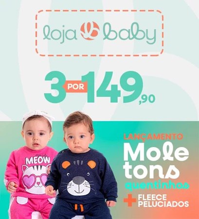 3 CONJUNTOS INVERNO R$ 149,90
