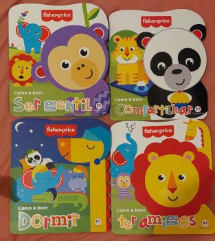 Fisher-Price - Kit Coleção Como é Bom Capa dura
