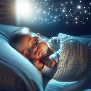 Bebê acorda muito a noite