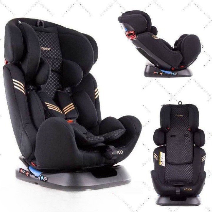 Cadeirinha Progress 0 a 36kg Cosco - Preto Bronze