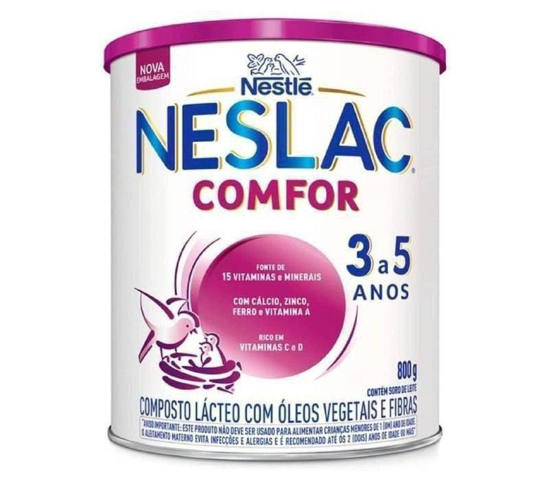 Composto Lácteo, Neslac, Comfor, 800g