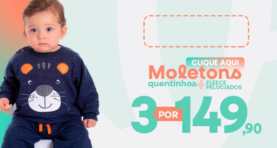 🛍 CONJUNTOS MOLETONS INFANTL