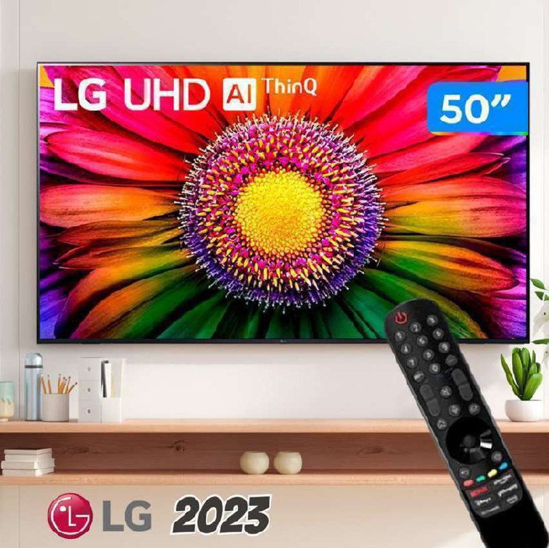 COOOOOORREEEEEE 📺  Smart TV 50" Polegadas 4K, Qualidade LG‼