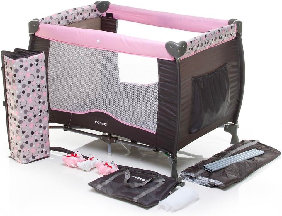 Cosco Kids, Berço Toybar, 0 a 18kg, Rosa