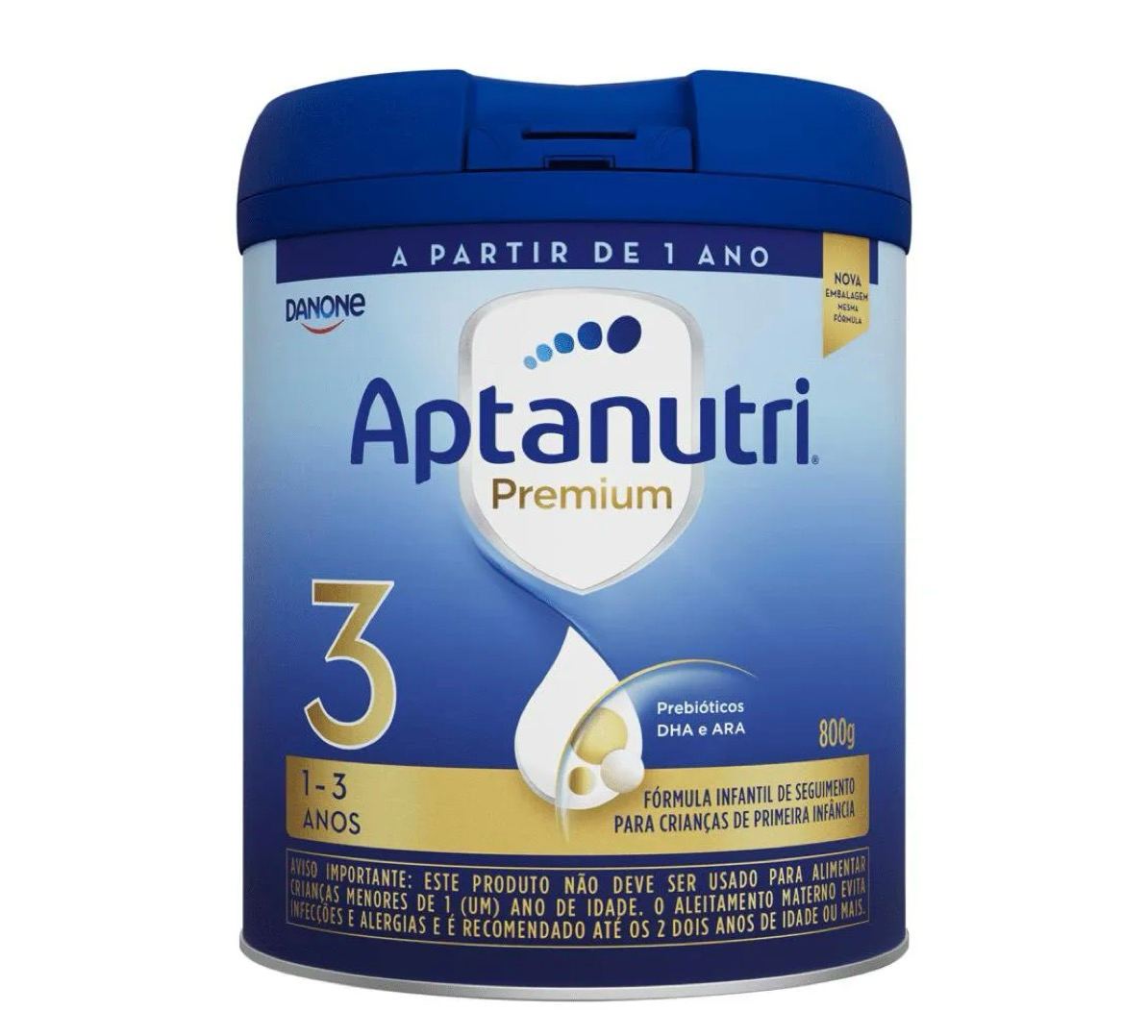 Fórmula Infantil Aptanutri Premium 3 800g