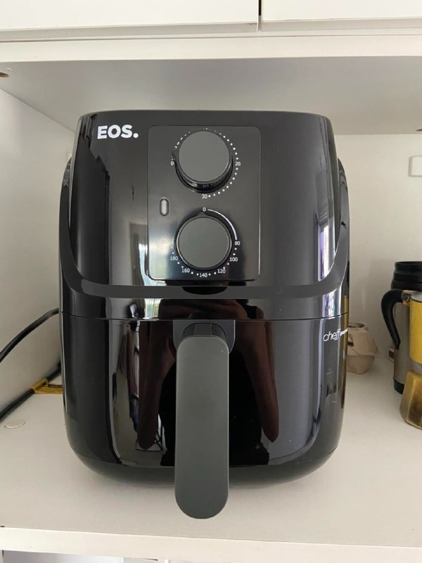 Fritadeira Sem Óleo Air Fryer Eos 3l Preta Eaf30 110v