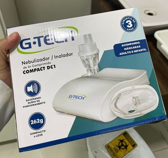G-Tech Nebulizador de Ar comprimido Compact DC1