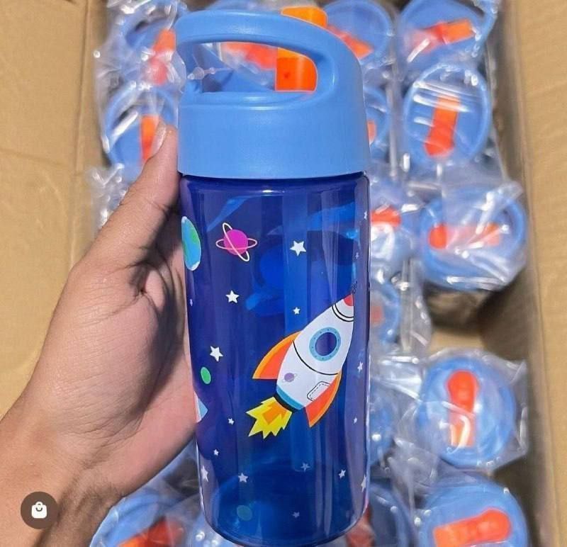 Garrafinha Aventuras Astronauta, Buba, 400ml, Azul