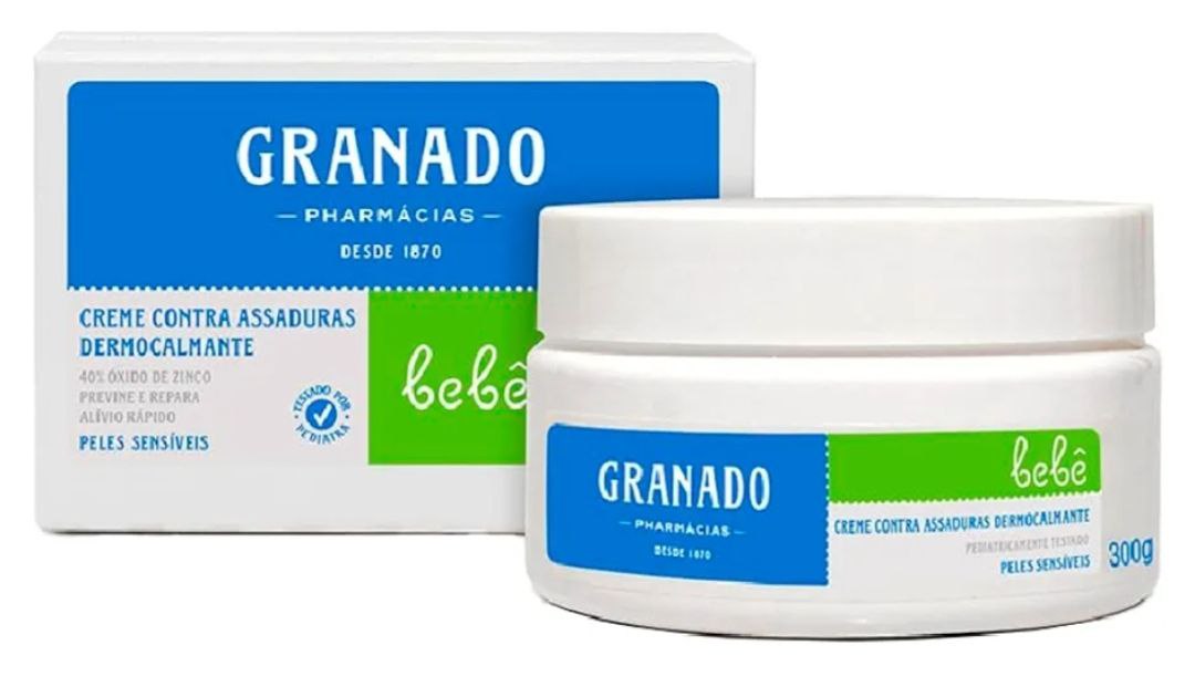 Granado - Creme Assaduras Dermocalmante Bebe Pele Sensíveis 300g