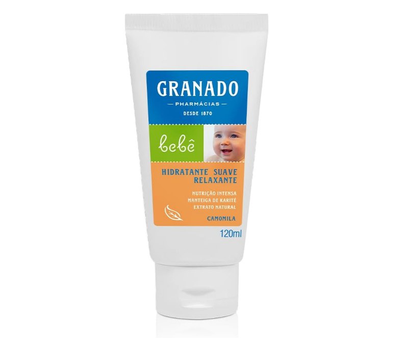 Hidratante Bebe, Granado, Camomila, 120 ml