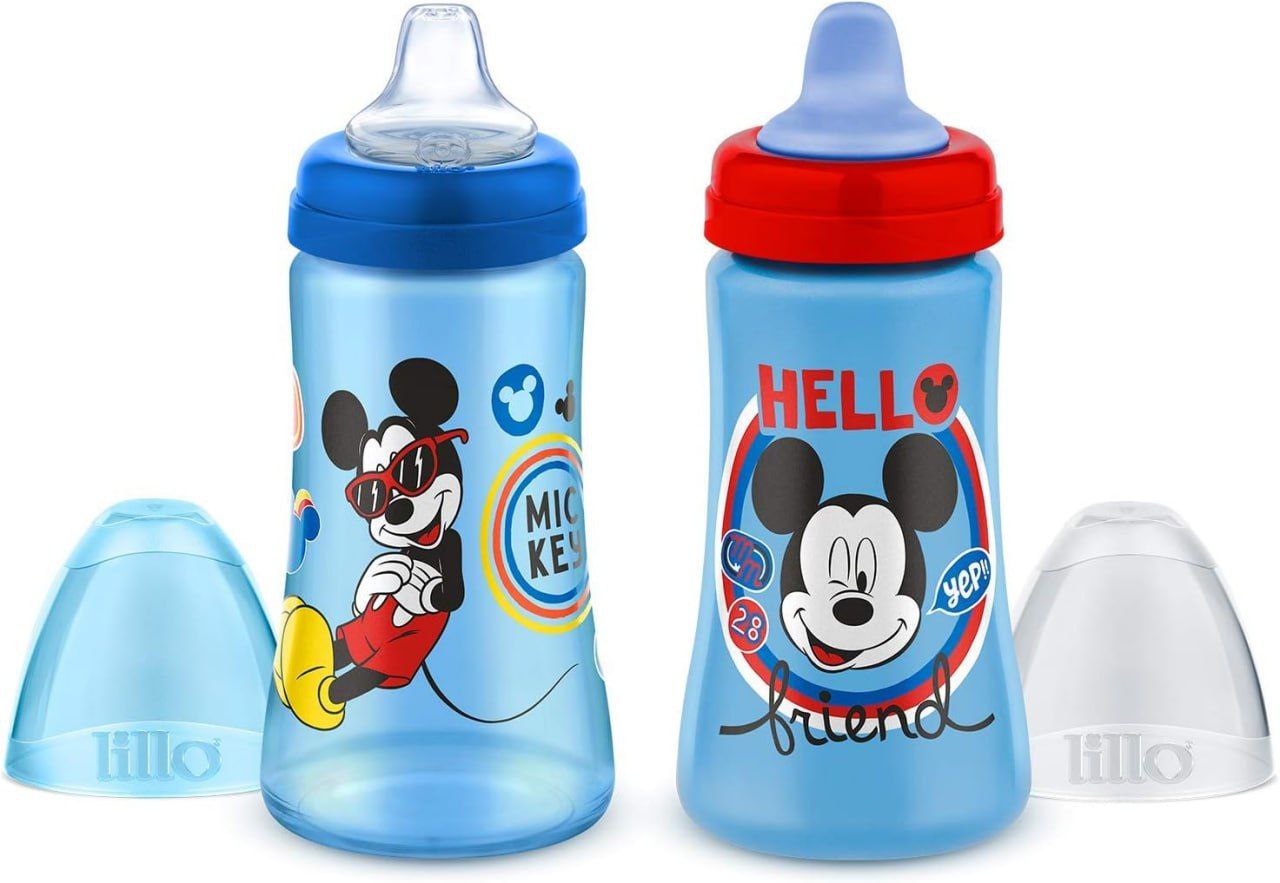 Pack 2 Copos Colors Disney - Lillo, Azul
