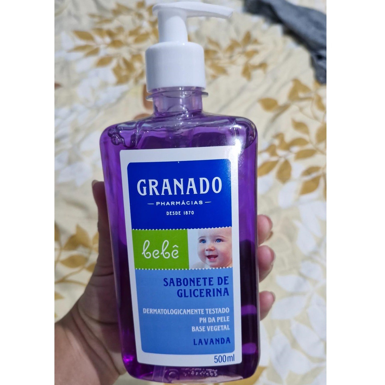 Sabonete Líquido Granado Bebê Lavanda 500ml