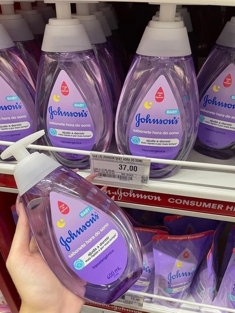 Sabonete Líquido Johnson’s Baby Relaxante Hora Do Sono 400ml