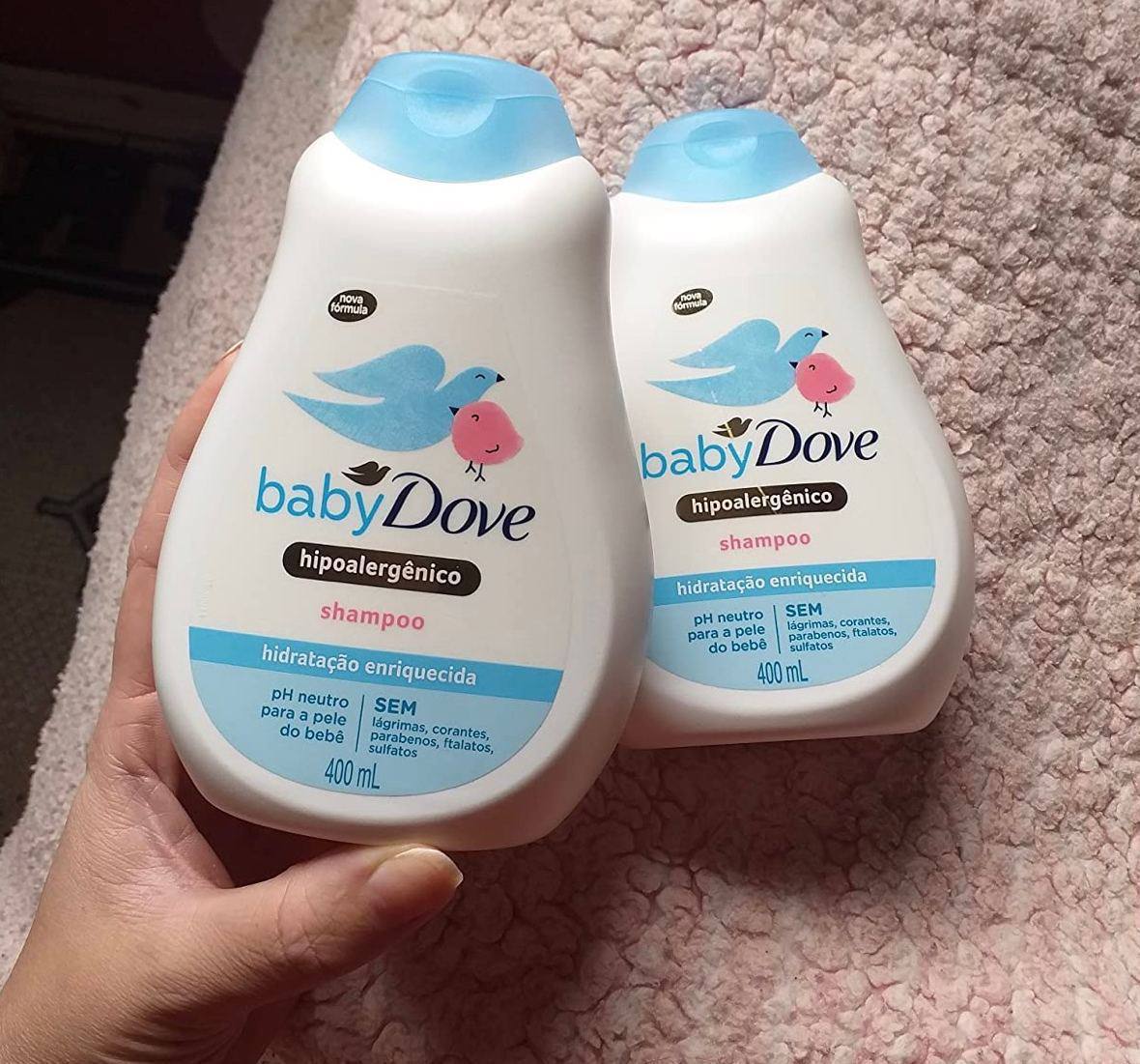 Shampoo Baby Dove Hidratação Enriquecida 400ml
