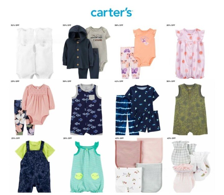 Super Desconto em Roupinhas Carter's!!