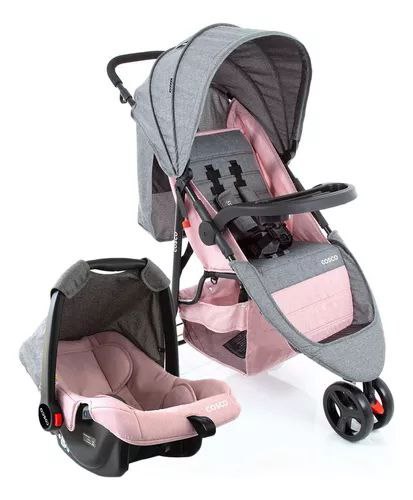 Travel System Jetty Duo Cosco, Rosa