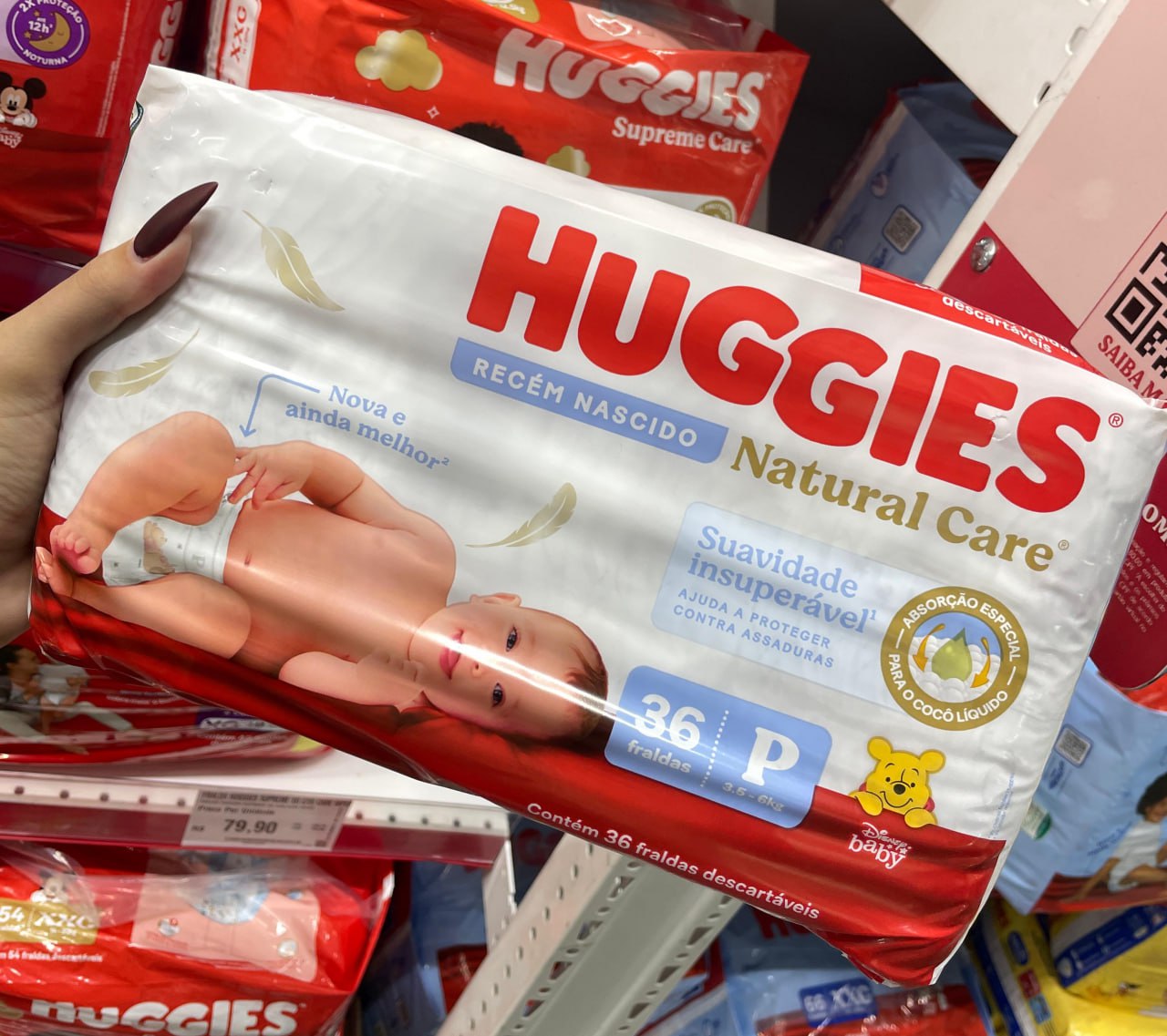 A melhor que tem da huggies 😍
