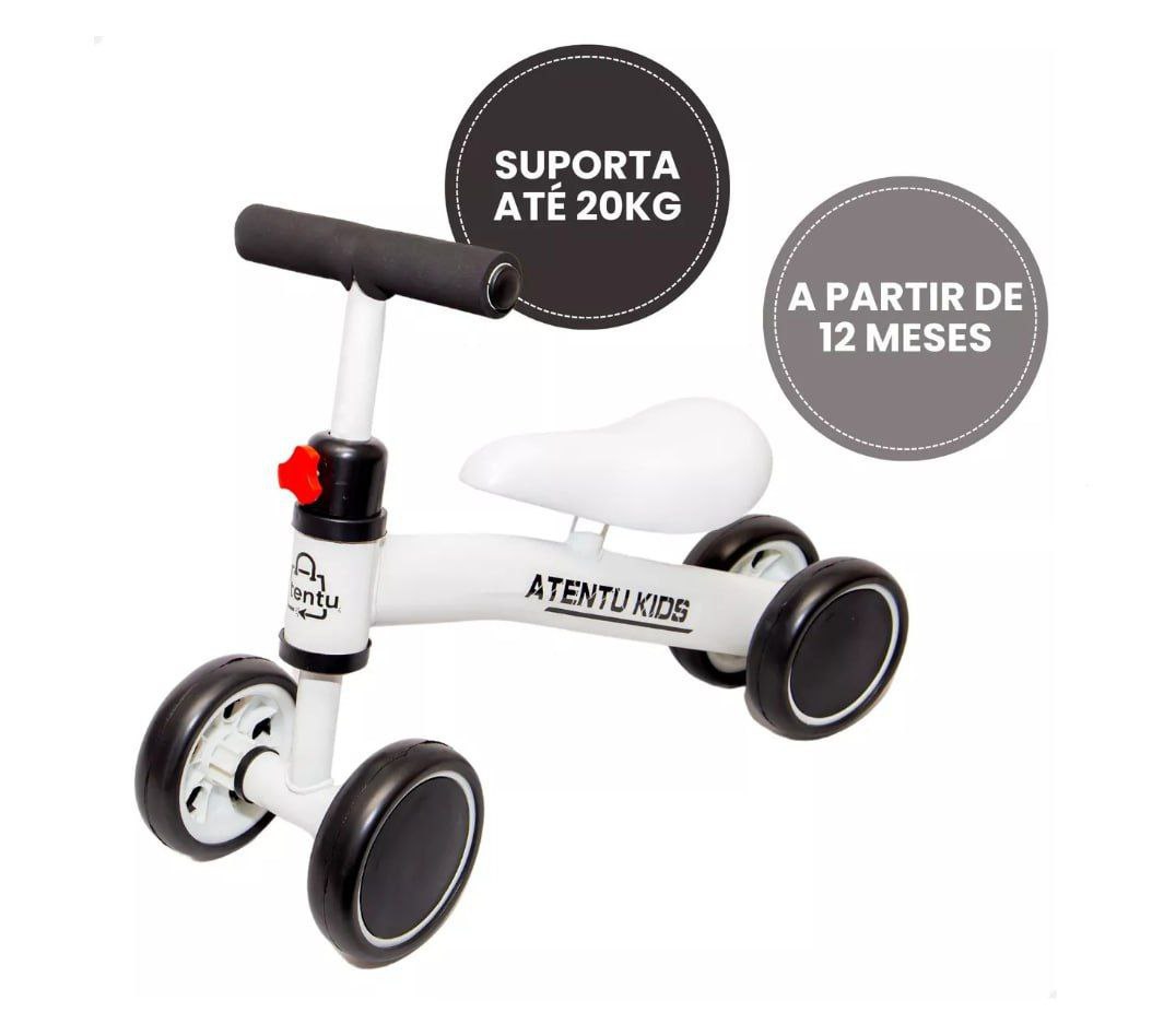 Bicicleta de equilíbrio sem pedal