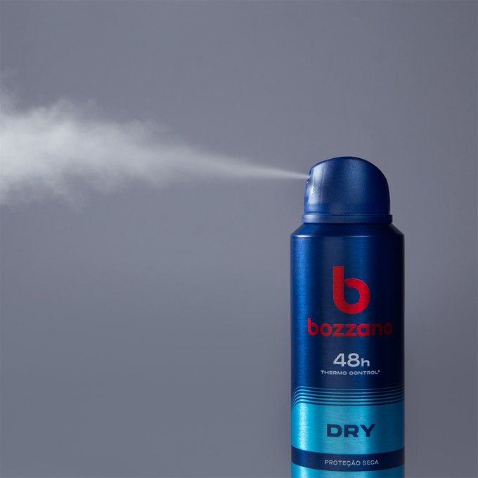 Bozzano Desodorante Aerossol Antitranspirante Masculino Dry 150Ml