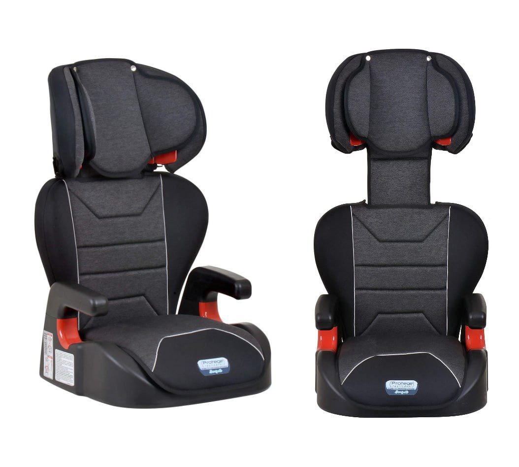 Cadeira Para Auto Protege Reclinável Burigotto 15-36Kg Mesclado Preto