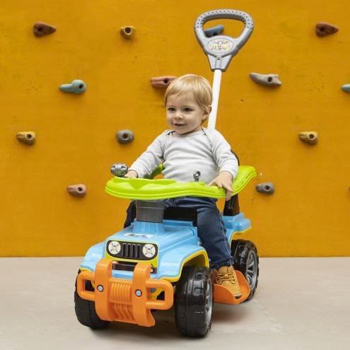 Carrinho com Chassis Jip Jip, Maral, Multicor