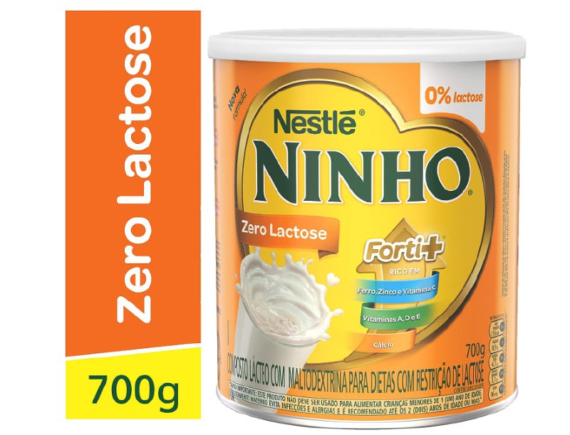 Composto Lácteo Nestle Ninho Zero Lactose 700g   