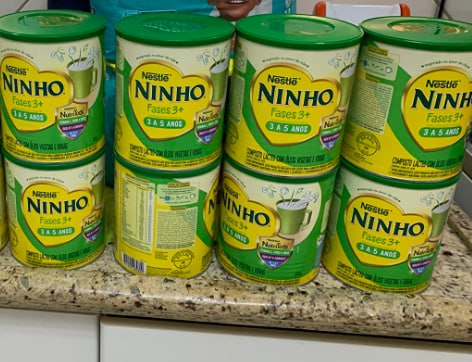 Composto Lácteo Ninho Fases 3+ com 800g