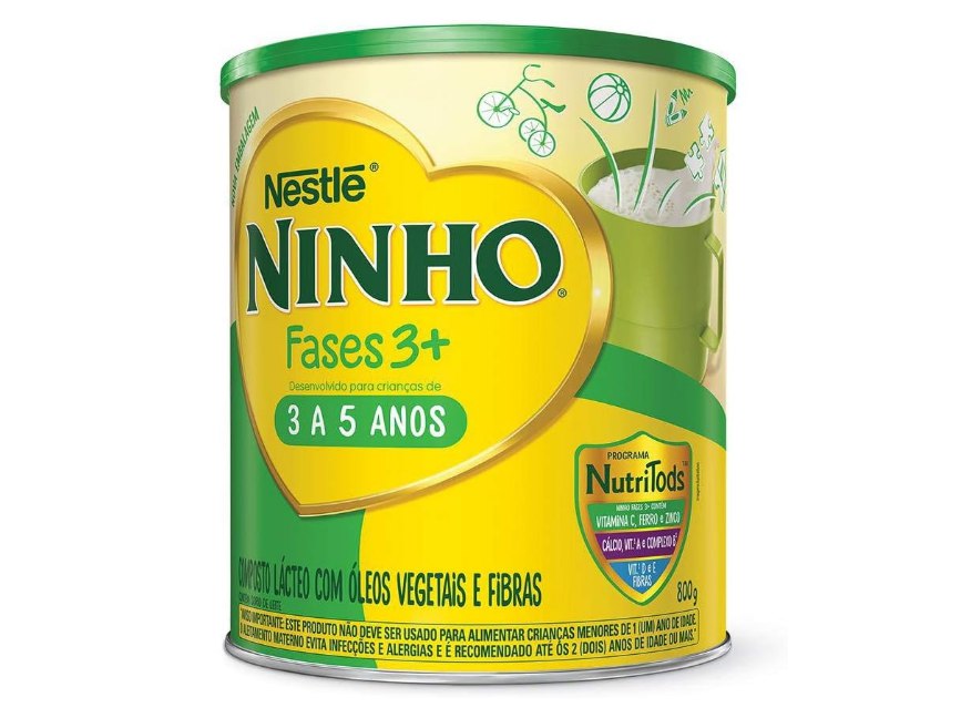 Composto Lácteo Ninho Fases 3+ com 800g