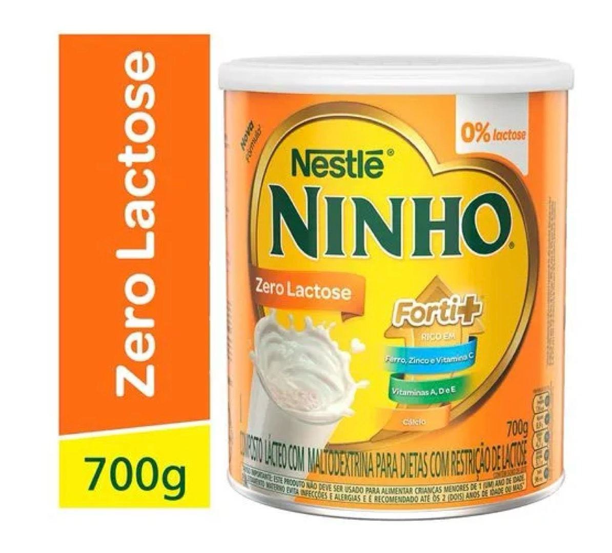 Composto Lácteo Ninho Forti+ Zero Lactose 700g