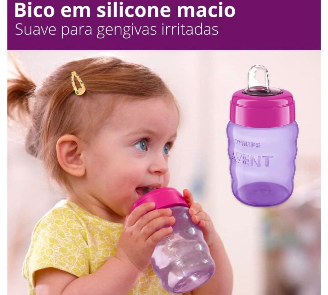 Copo Philips Avent Easy Sip com 260ml