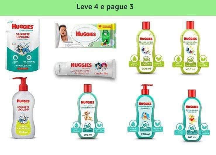 CORREEEEEEEE. Produtos Huggies