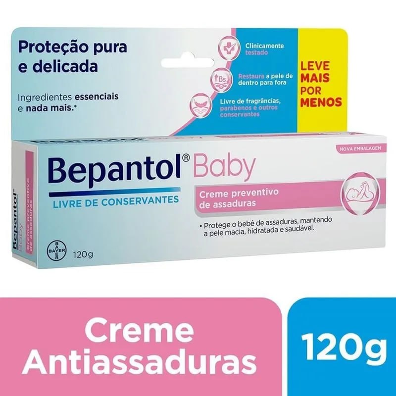 Creme para Assaduras Bepantol Baby 120g