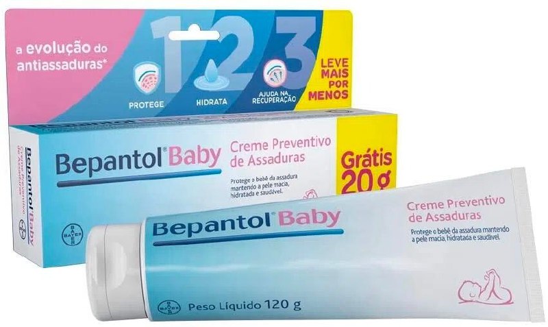 Creme para Assaduras Bepantol Baby 120g
