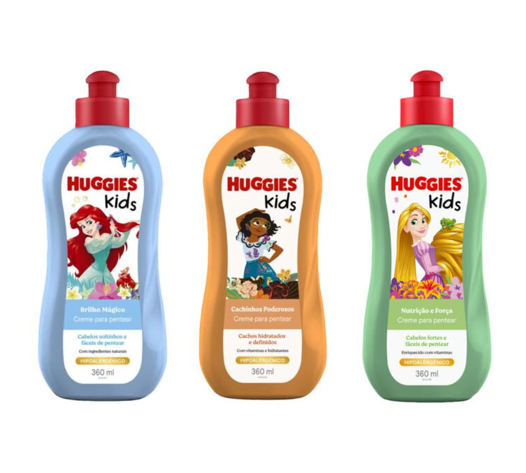 Creme para pentear Huggies 360ml