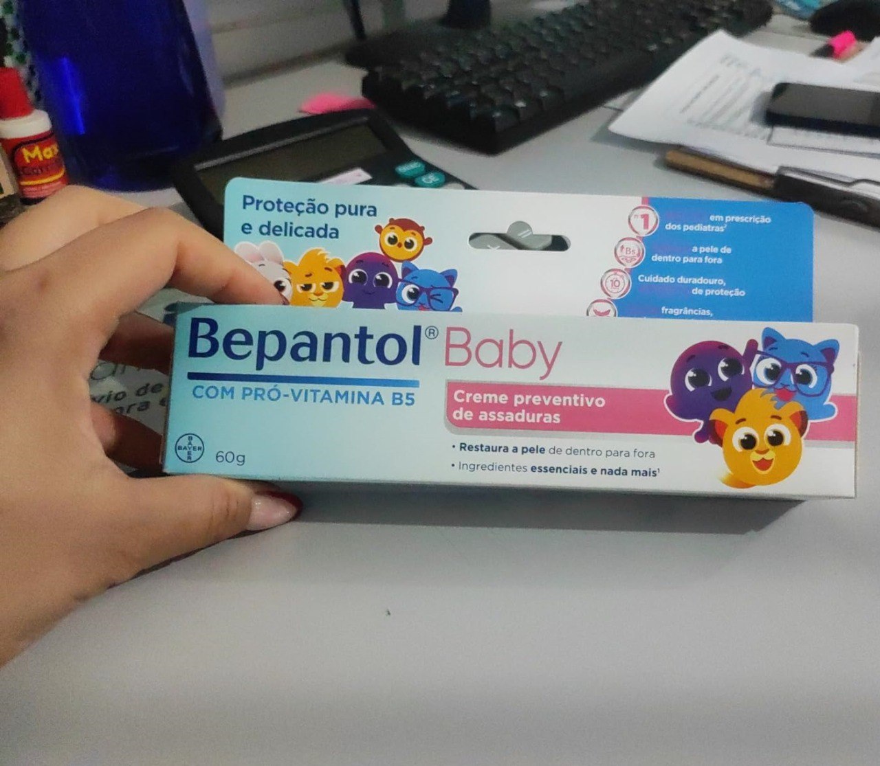 Creme Preventivo de Assaduras, Bepantol Baby - 60g por R$28.90