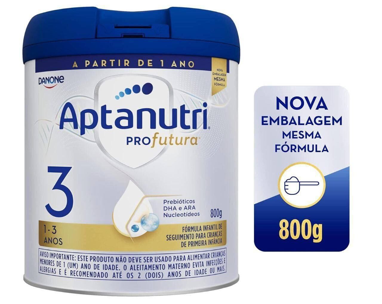 Fórmula Infantil Aptanutri Profutura 3 Danone Nutricia 800g