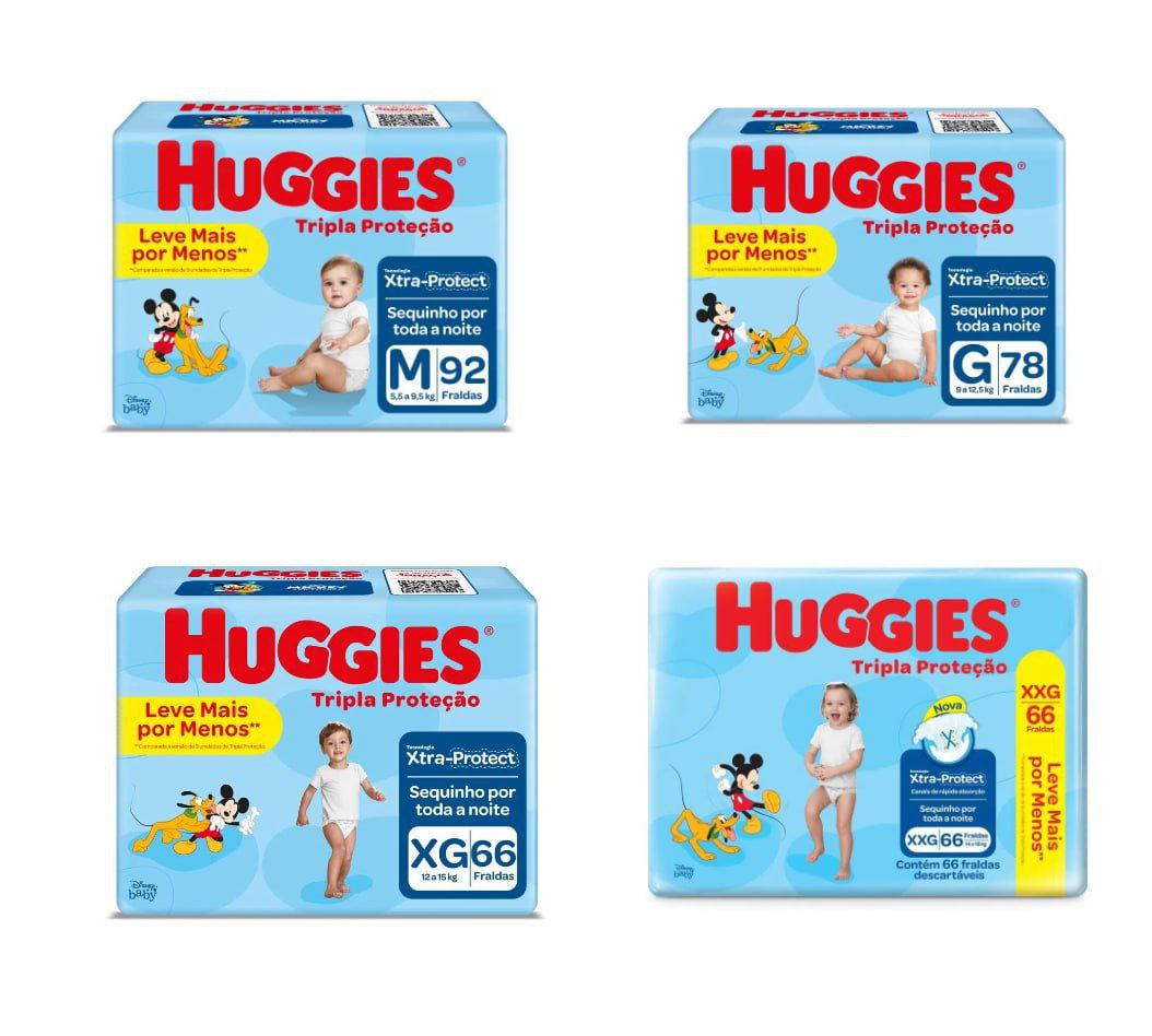 Fralda Huggies Tripla Proteção