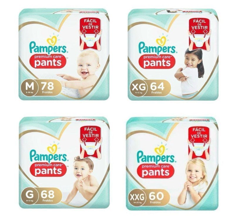 Fralda Pampers Premium Care Pants