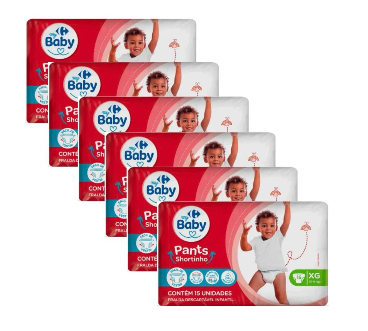 Fralda Pants Carrefour My Baby XG 90 Unidades
