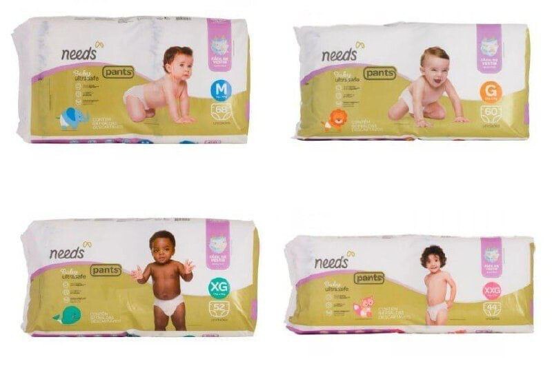Fralda Roupinha - Fralda Needs Baby Ultrasafe Pants
