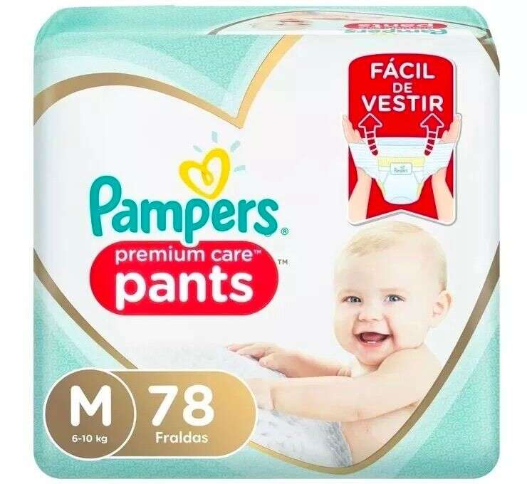 Fraldas Pampers Premium Care Pants