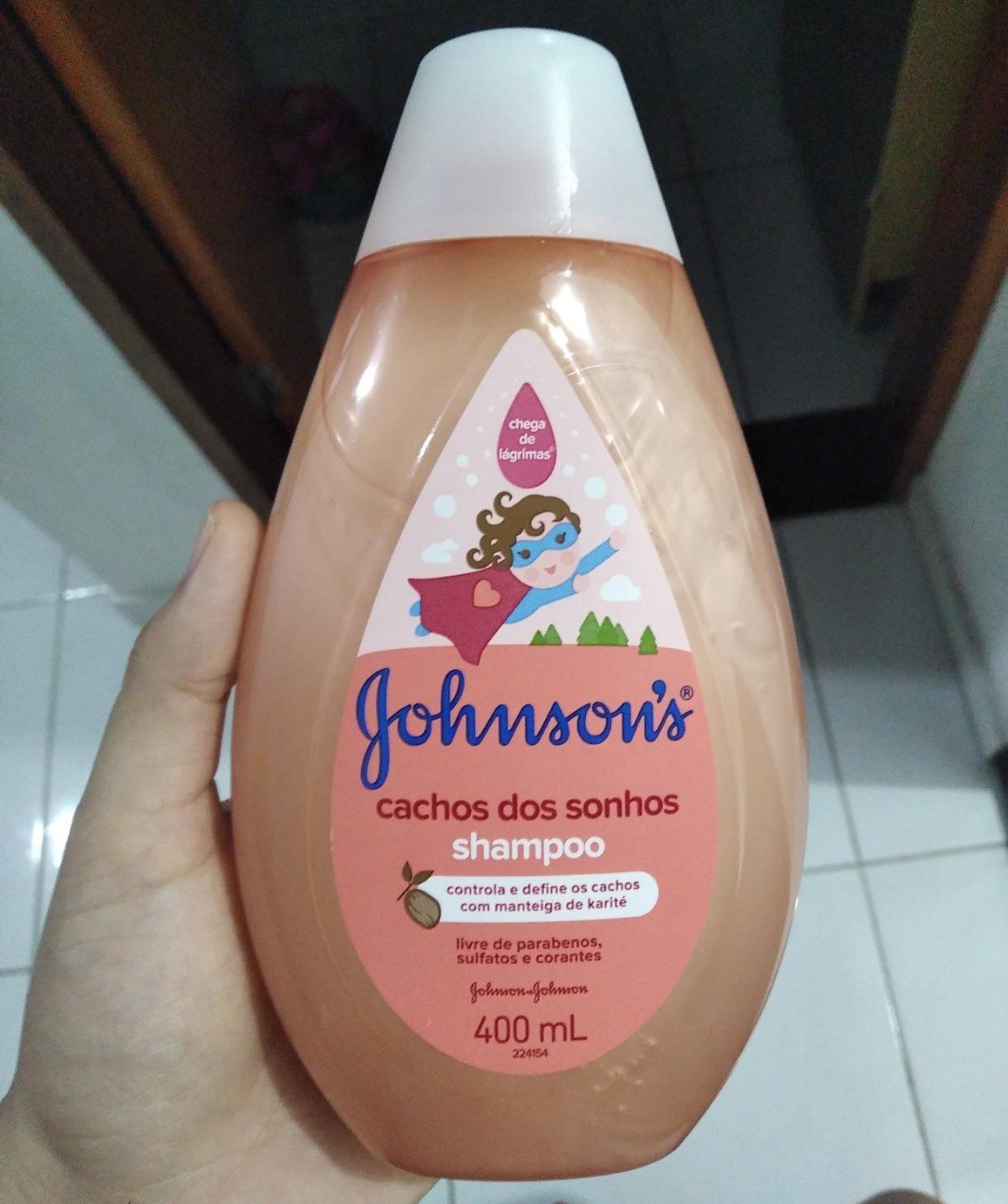 Frasco de 400ml!