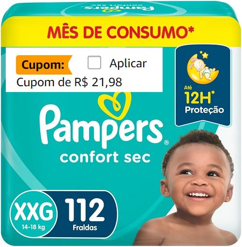 FRETE GRÁTIS BRASIL 1,36 por fralda